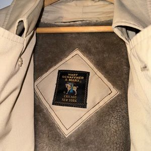 Vintage Hart Schaffner & Marx Men’s Trench-coat SZ42R